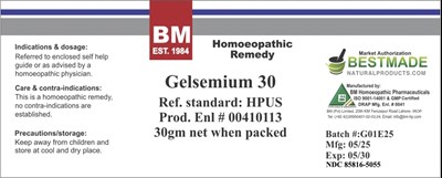 Gelsemium (Gelsemium 30)